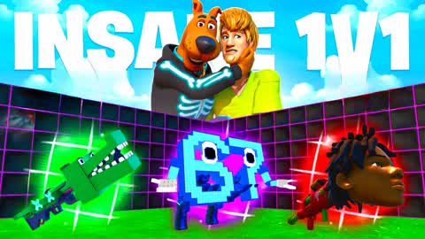 INSANE FFA 1V1 ALL GUNS 2904-8470-3945⭐️