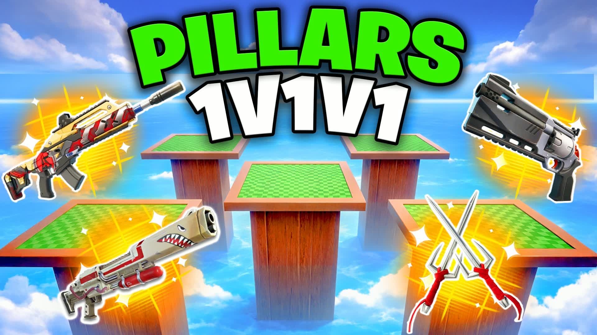 TMNT ⭐ 1V1V1 PILLARS