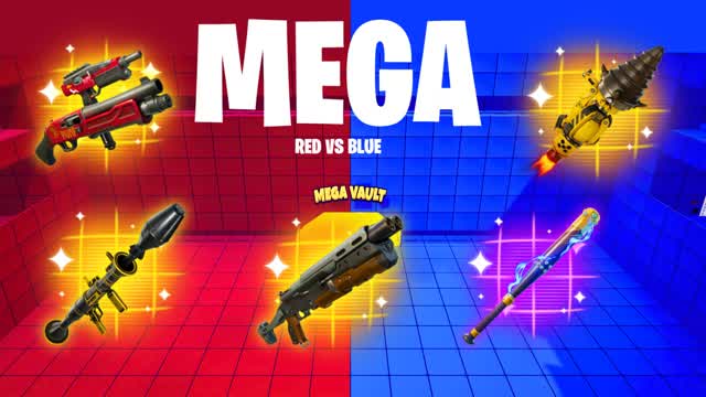 MEGA RED VS BLUE 🔴🔵
