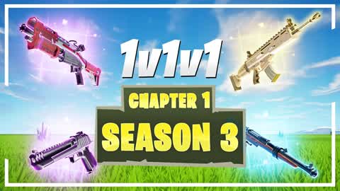 1v1v1 Chapter 1 Season 3 | FFA PvP Arena