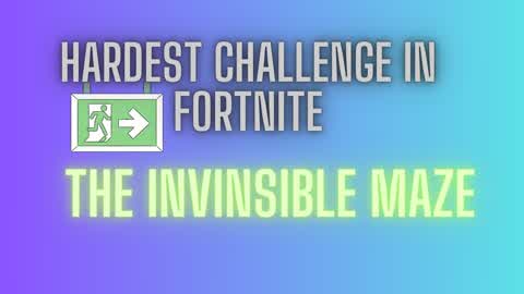 Invinsible Maze (VERY HARD)