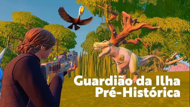 Guardião da Ilha Pré-Histórica