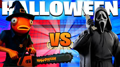 🎃 Halloween Night red vs blue 🔴🔵