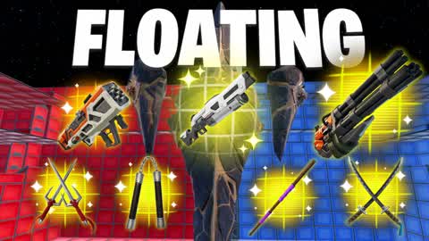 🔴THE FLOATING RED VS BLUE 🔵