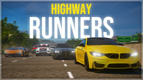 🚗 Highway Runners — Fortnite Creative Insel