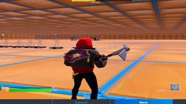 The pit with all the guns
