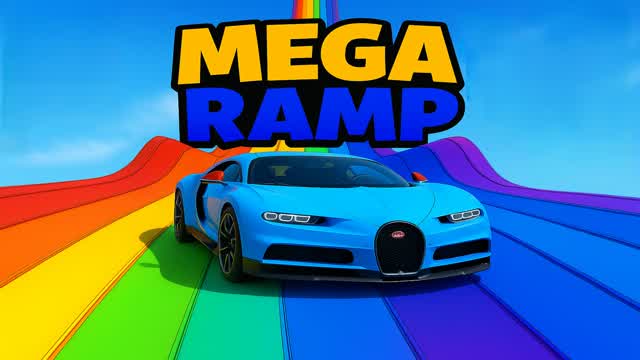 MEGA RAMP SUPERCAR 🚘