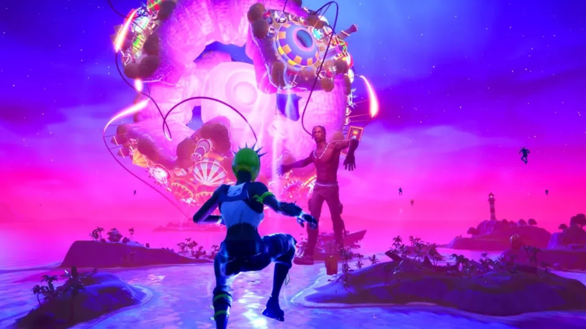 早い者勝ち！トラヴィスとフォートナイトコラボ TRAVIS SCOTT EVENT REMIX FIRST PERSON 8256-6981-2970 by