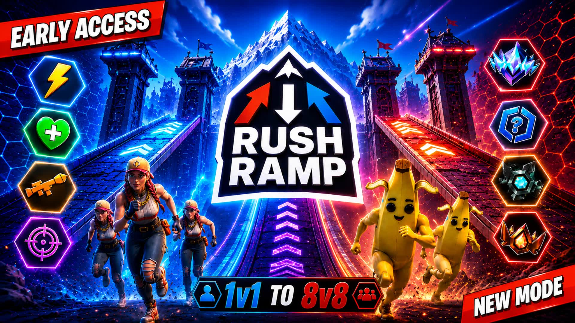 Rush Ramp | 1v1 - 8v8