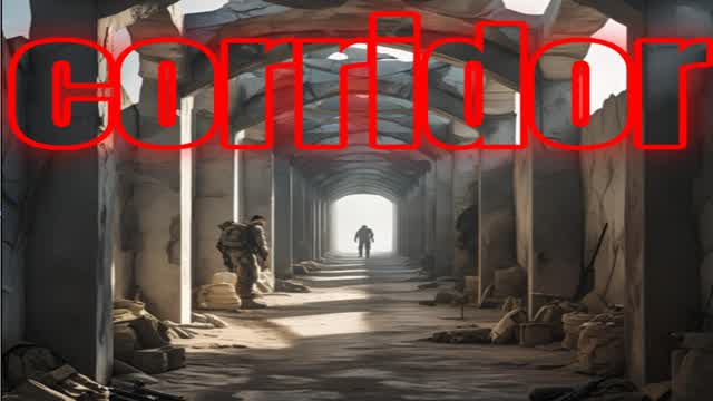 Corridor expanded-TEAM GUN GAME