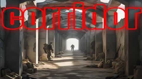 Corridor expanded-TEAM GUN GAME