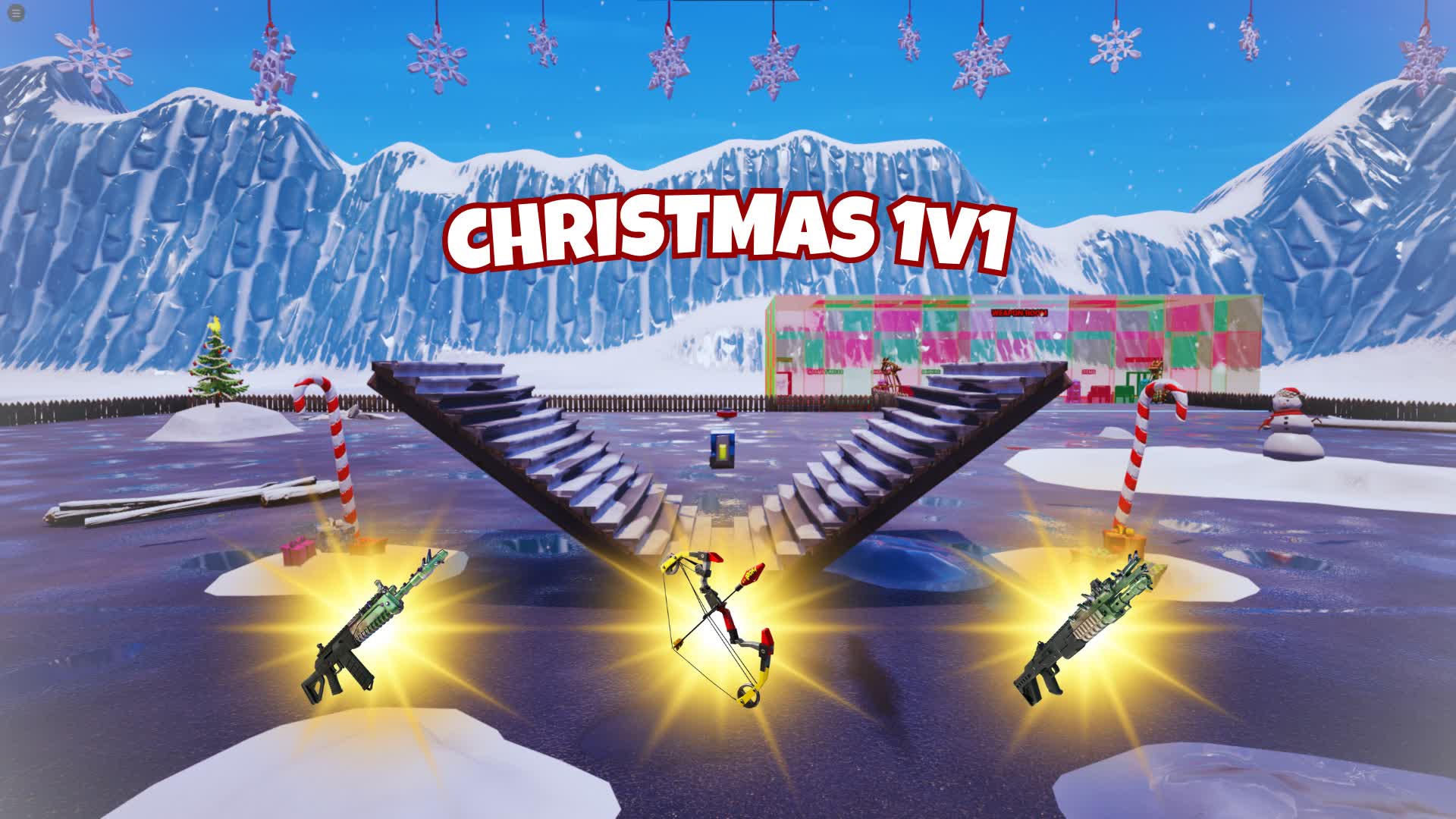 CHRISTMAS 1v1 BUILD FIGHTS ⛄