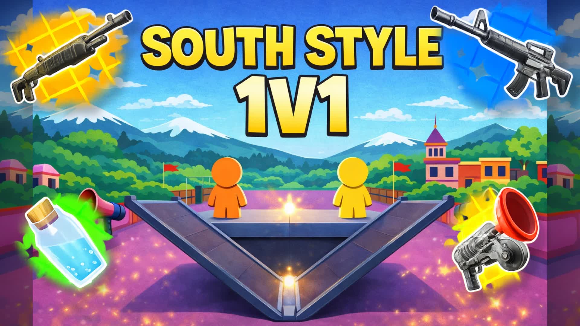 1V1 BUILDFIGHT SOUTH STYLE
