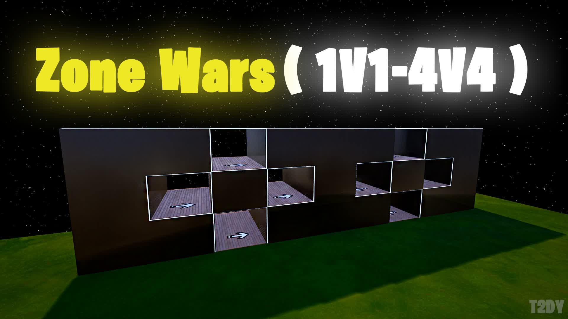 Zone Wars (1V1-4V4) 8555-5448-3846 by t2dy - Fortnite Creative Map Code ...