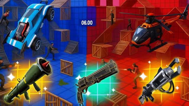 CRAZY RED VS BLUE 🔴🔵 1.1.8