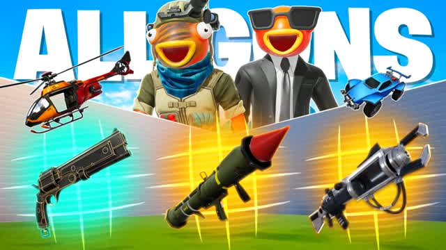 ALL GUNS 🎯 FREE FOR ALL 🎯 EXTREME 1V1