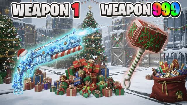 ❄️ CHRISTMAS SHIPMENT GUN GAME 🔫