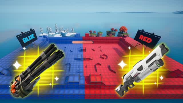 Mega Red Versus Blue