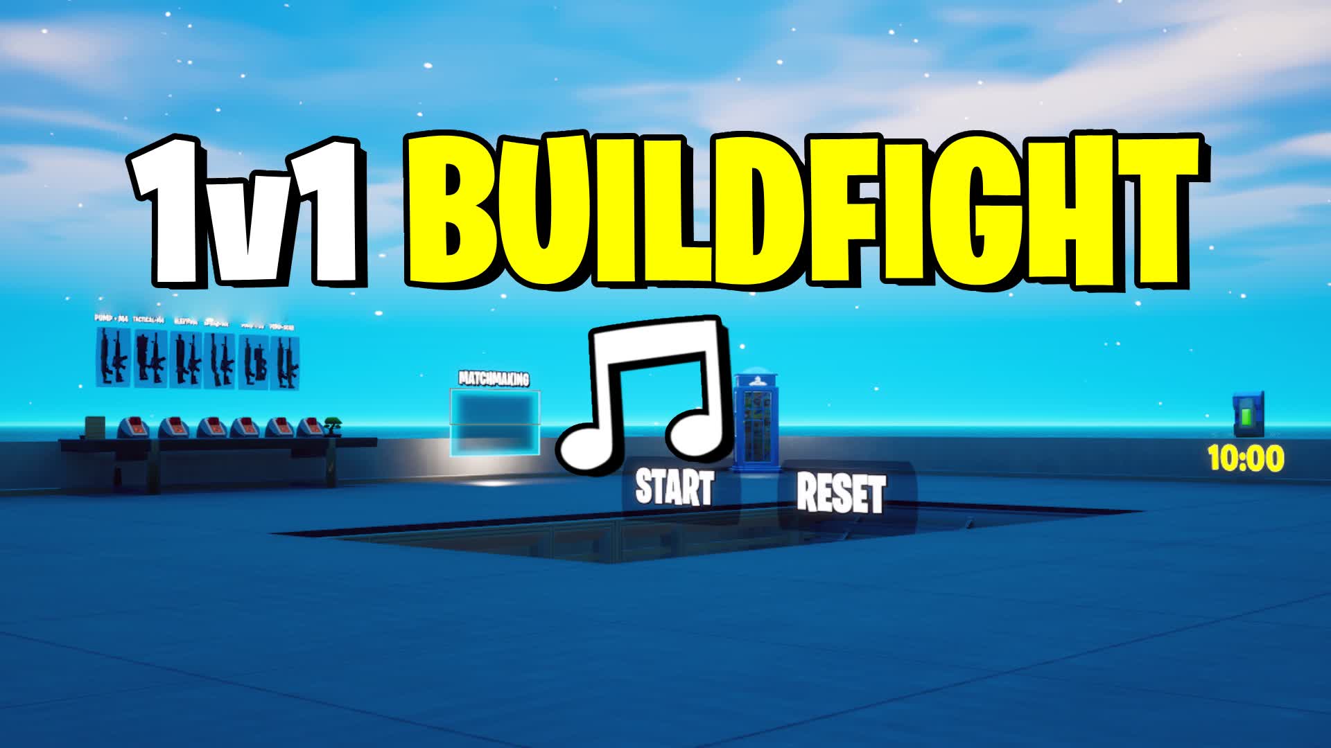 🎵 1v1 BUILD FIGHT 919987996577 by setty Fortnite Creative Map Code