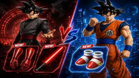 GOKU VS GOKU RVB RED VS BLUE 🔴🔵