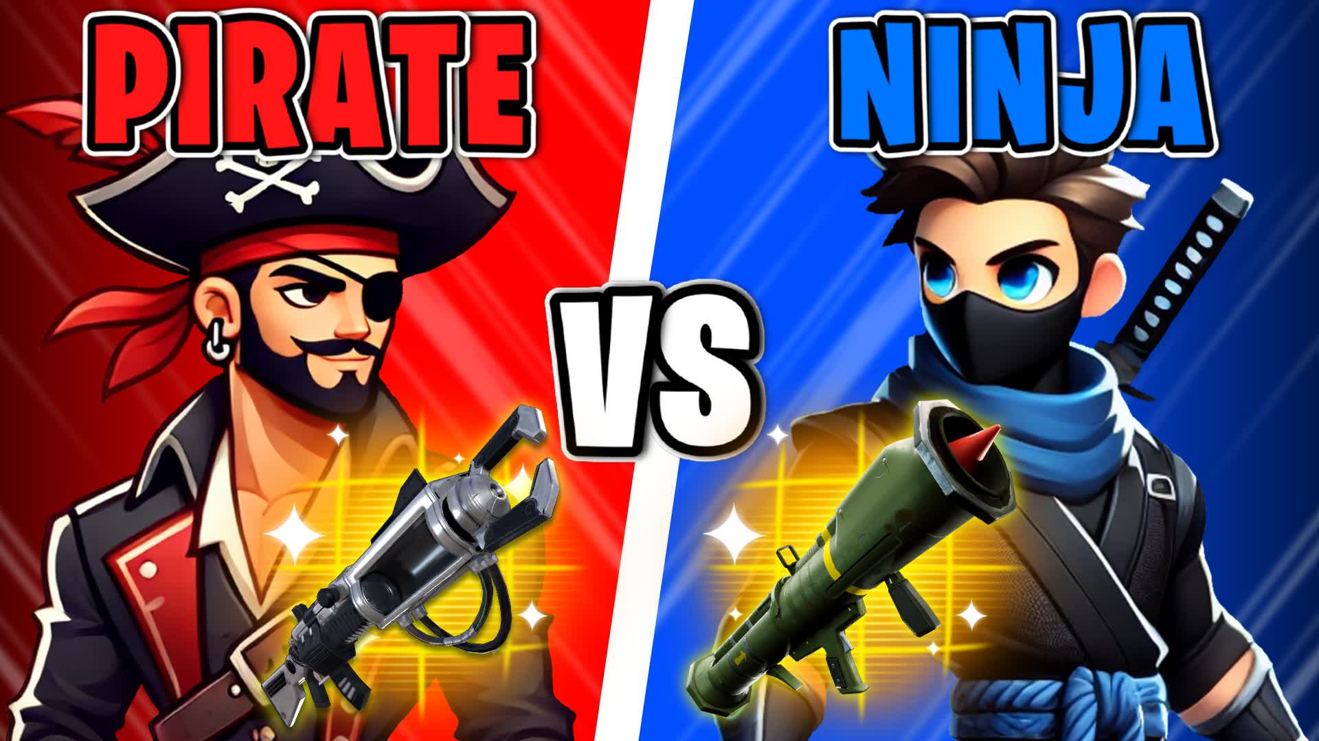 FIGHTER RED VS BLUE 🔴🔵