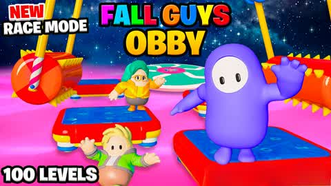 Fall Guys Space Obby 🚀