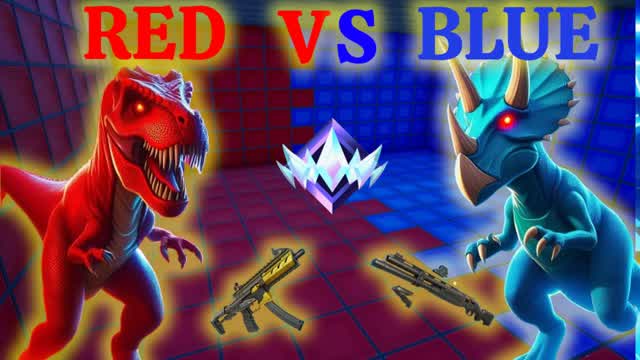 Jurassic Park RED vs BLUE (real ranks)
