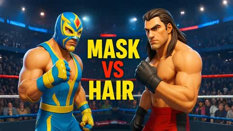 HAIR vs MASK 🥊 MASCARA vs CABELLERA
