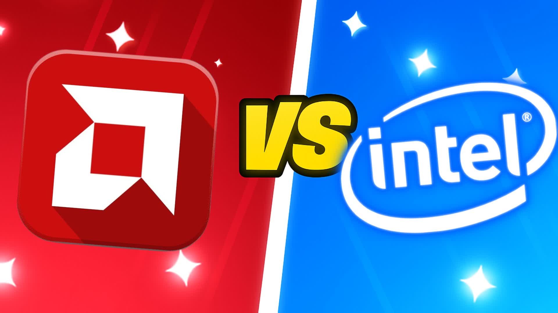 AMD VS INTEL 🔴🔵