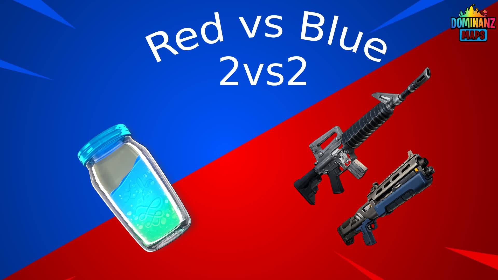 2 vs 2 Red vs Blue