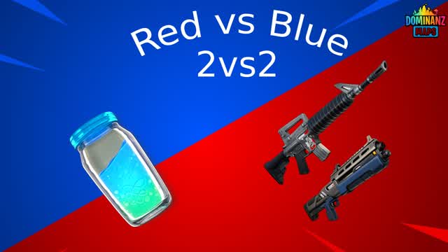 2 vs 2 Red vs Blue