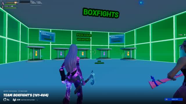 1v1 BUILD FIGHT'S 1-16 PLAYERS (RED)