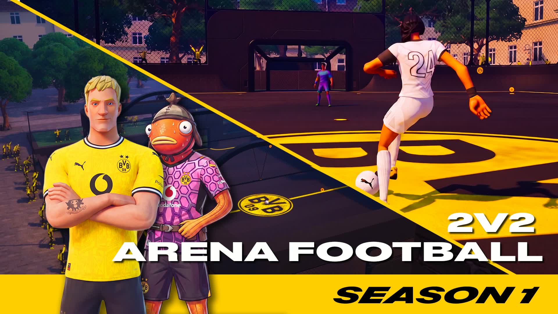 BVB Bolzplatzliebe - 2v2 Arena Football