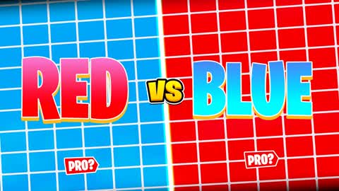 🔴 RED vs BLUE  🔵 PRO vs PRO