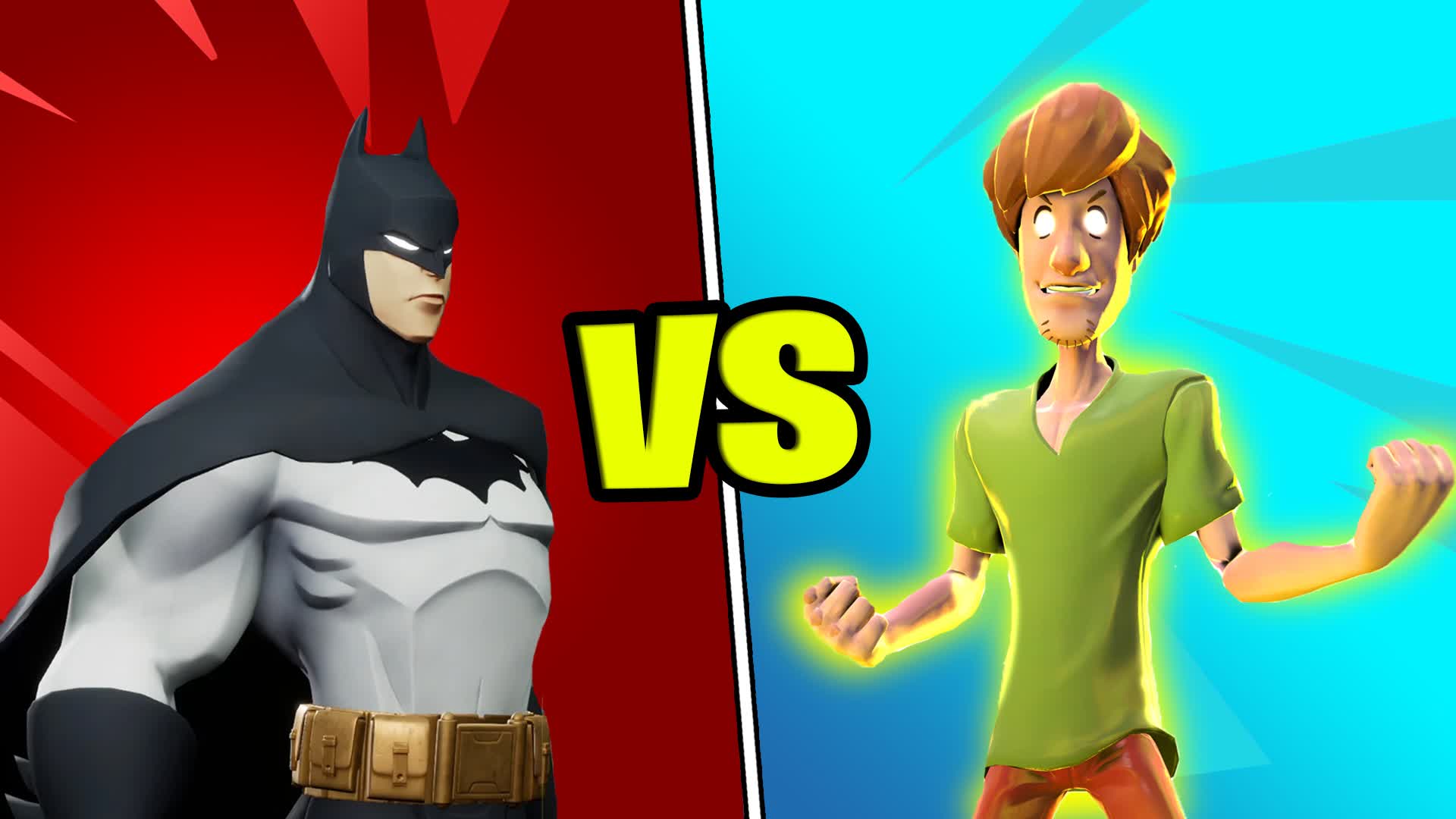 🦇 BATMAN VS SHAGGY 🥪 579241541387 by davosus Fortnite Creative Map