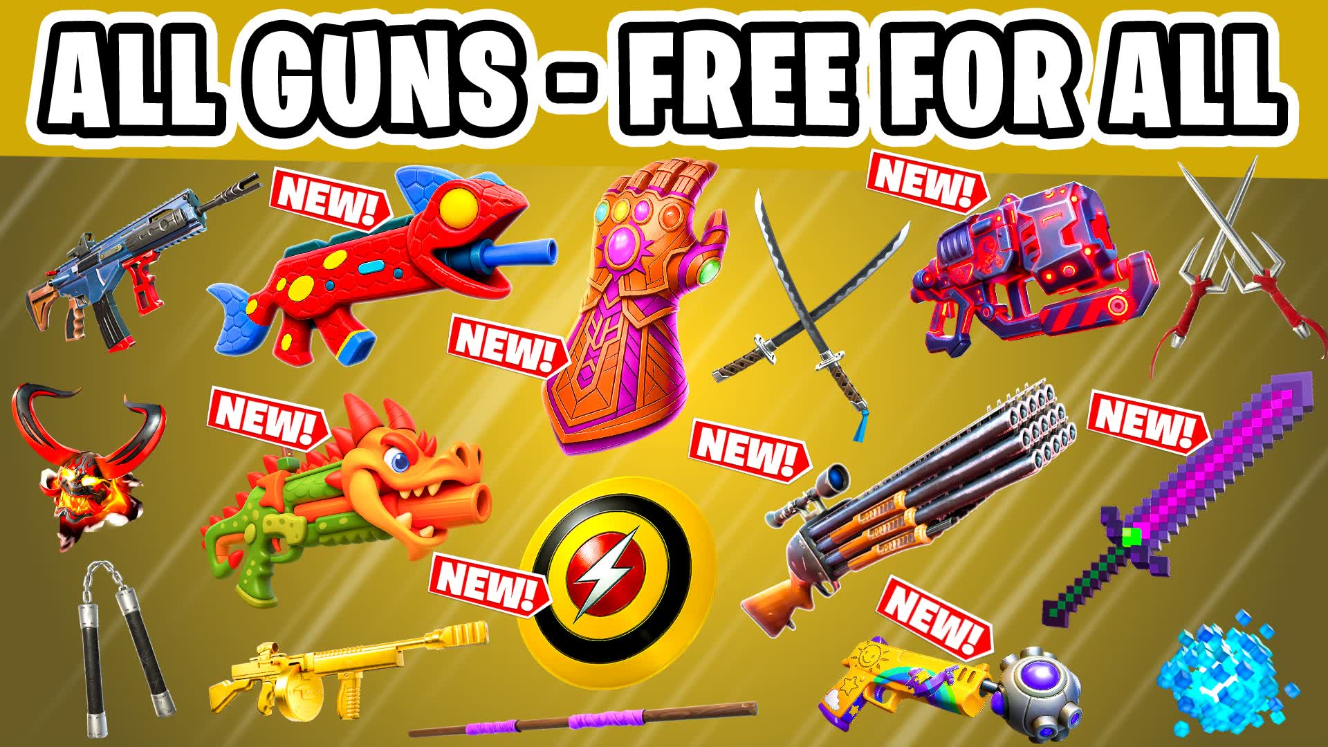 TMNT⭐ ALL GUNS - FREE FOR ALL (BOTS)