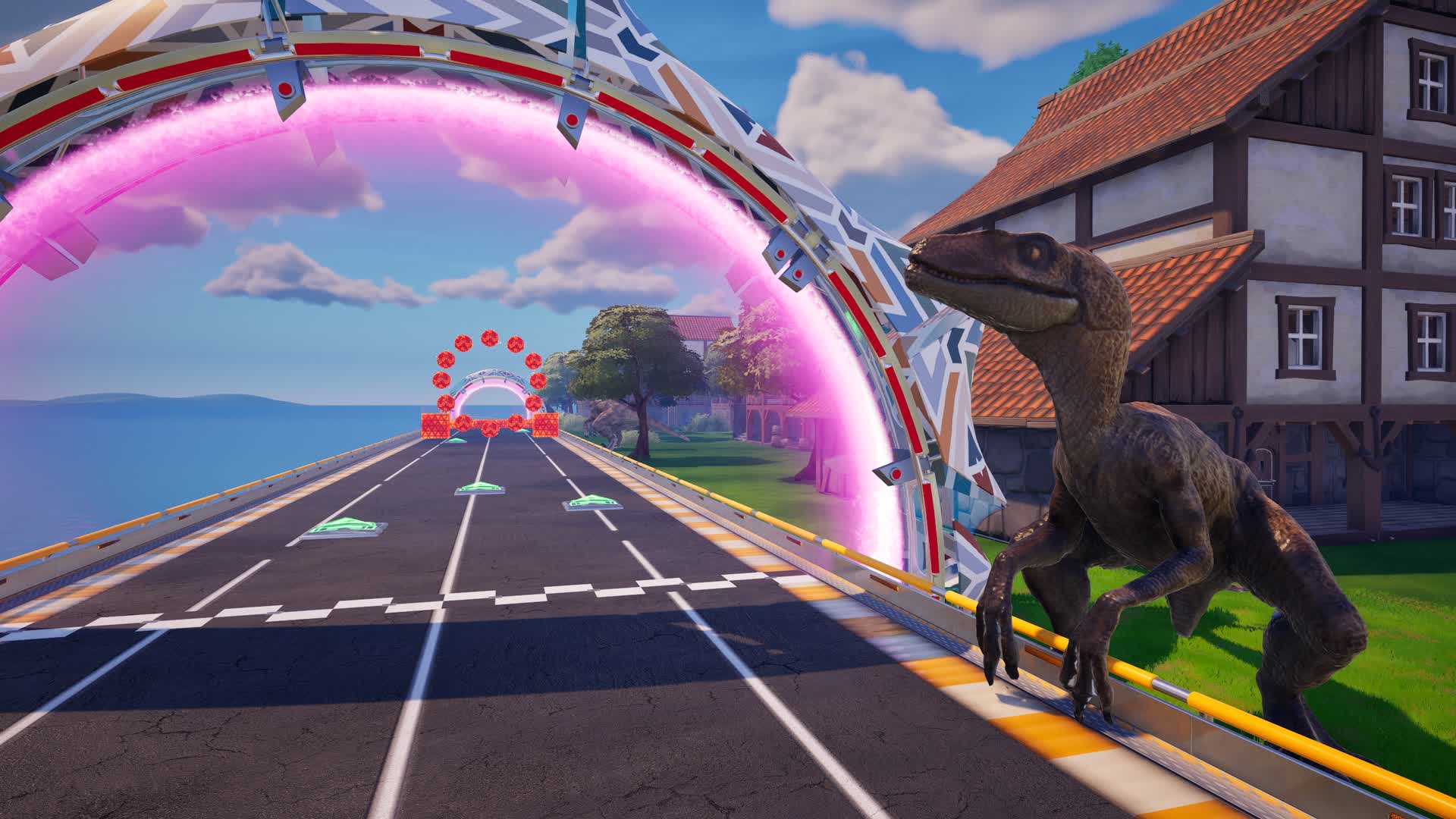Dino circuit 6595 5552 8690 by yougow fortnite creative map code