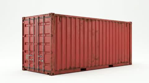 A CONTAINER IN THE MIDDLE OF NOWHERE