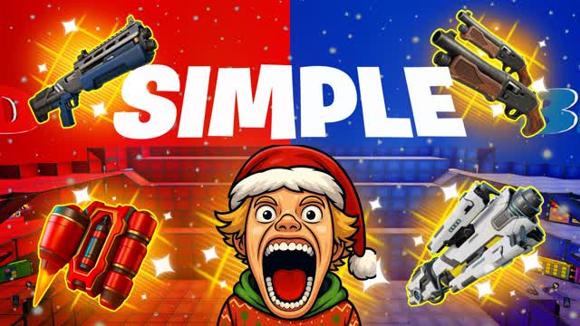 SIMPLE RED VS BLUE 🔴🔵ALL GUNS & RIDES