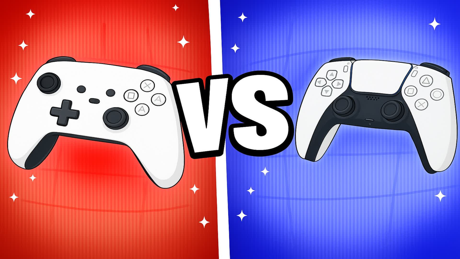 XBOX VS PLAYSTATION 🔴RED VS BLUE 🔵