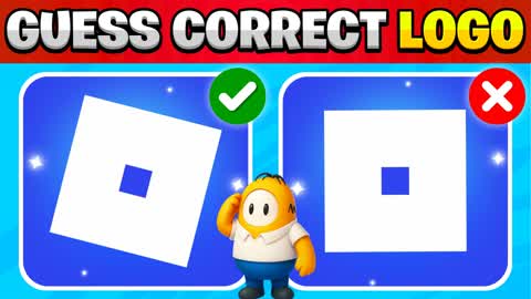 GUESS THE REAL LOGO 🔎 MINIGAMES OBBY