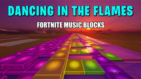 Dancing In The Flames Music Blocks Cover
