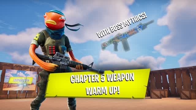 WARM UP WITH CHAPTER FIVE WEAPONS