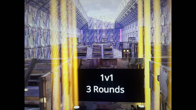 1v1 paintball arena