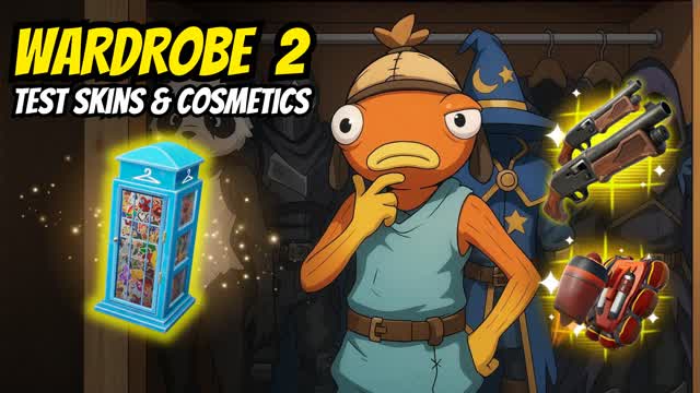 WARDROBE 2 👕 TEST SKINS, OUTFIT, LOCKER