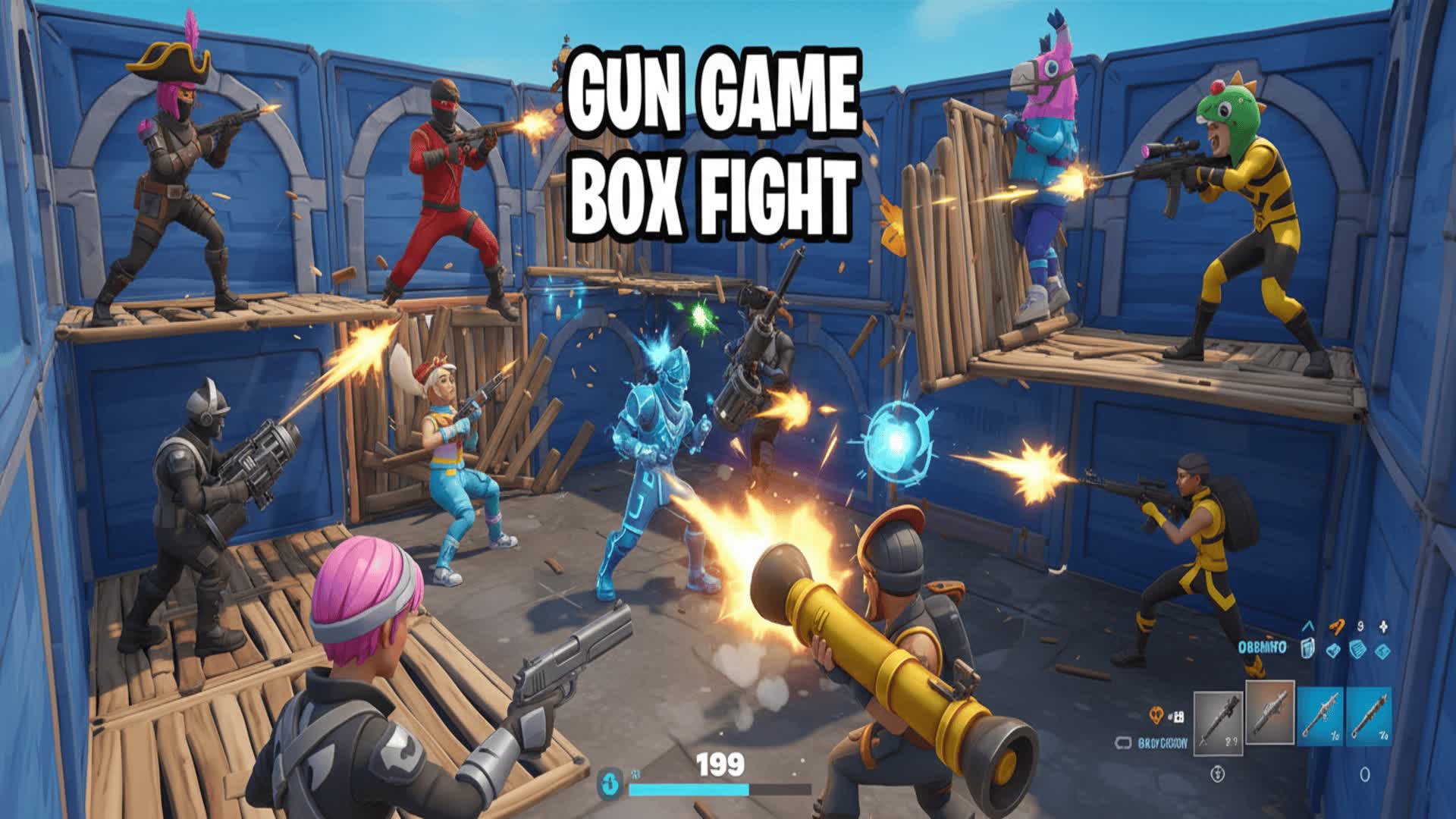 GUN GAME MIX BOX FIGHT