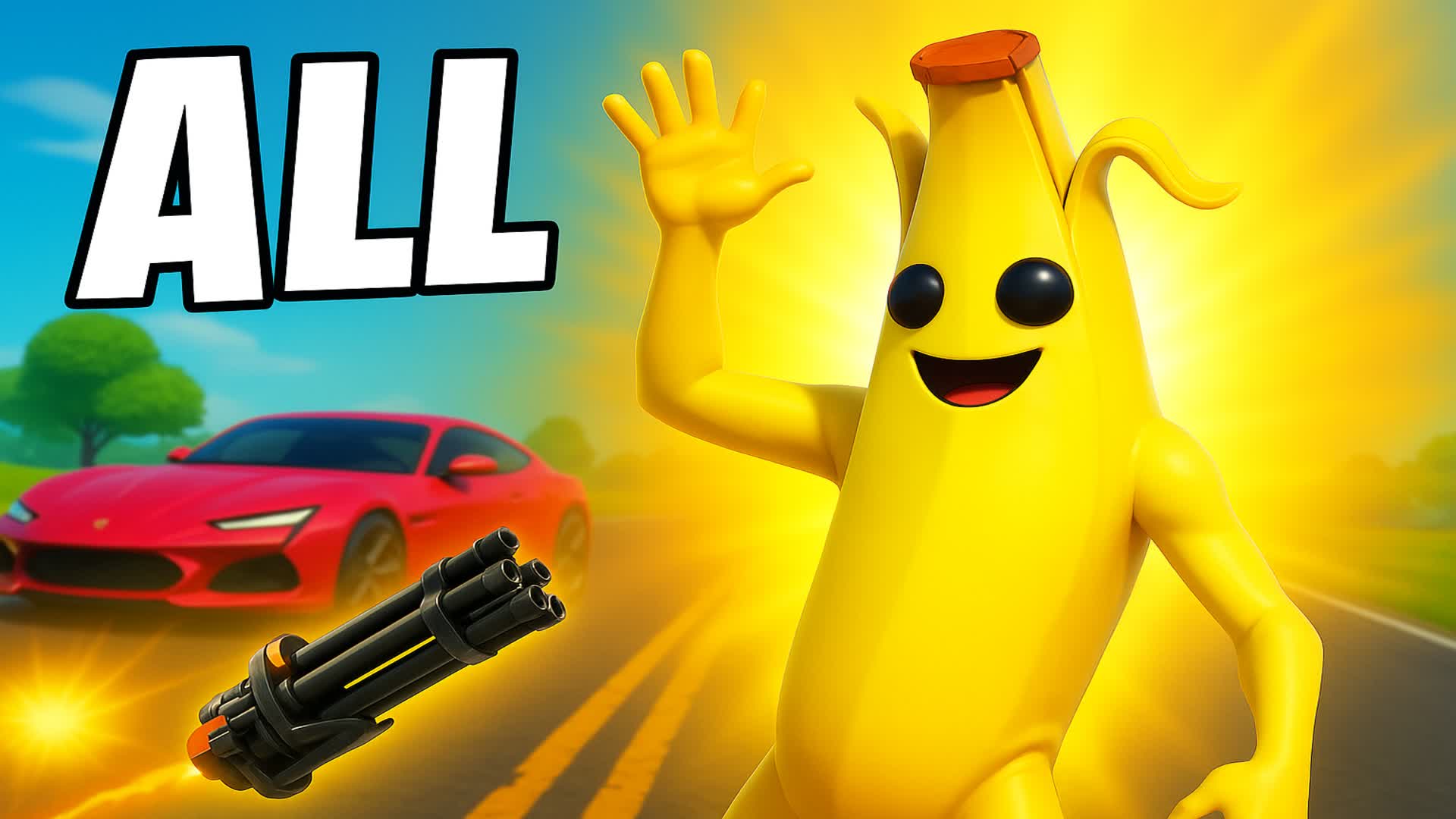 ⚡ 1v1 ALL GUN on the road