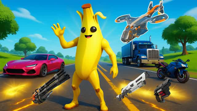 ⚡ 1v1 ALL GUN on the road
