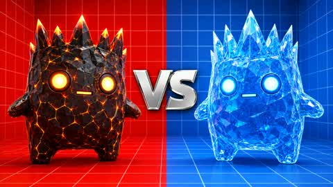 RED VS BLUE CHAOS STRIKE 🔴🔵