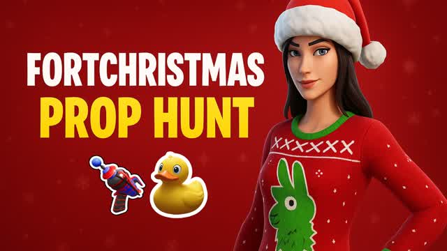 ESCONDITE 🎅 FORTCHRISTMAS PROP HUNT